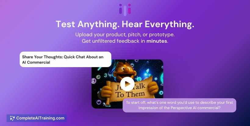 Voice Agents by Perspective AI, screenshot 5