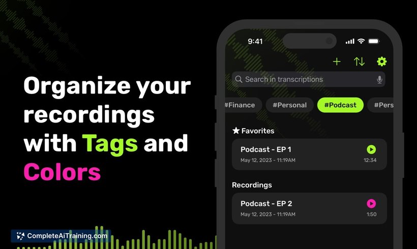 VoiceRec: AI Vocal Recorder