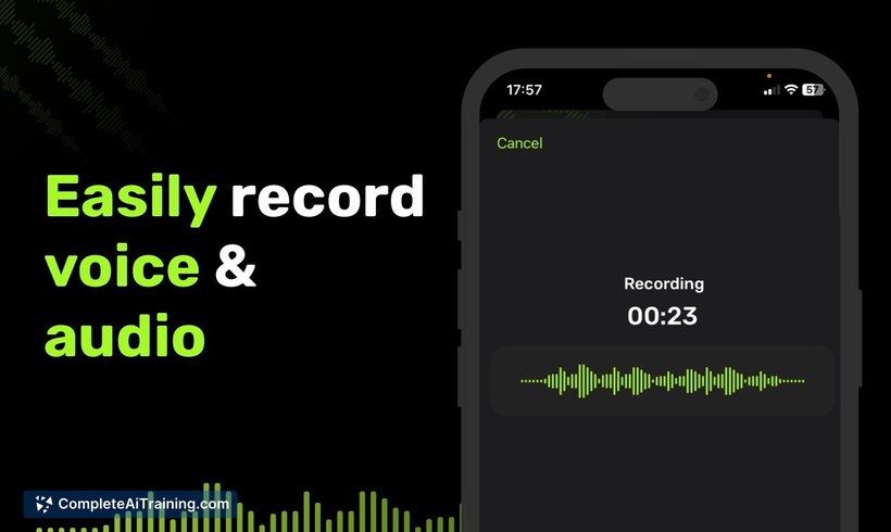 VoiceRec: AI Vocal Recorder, screenshot 3