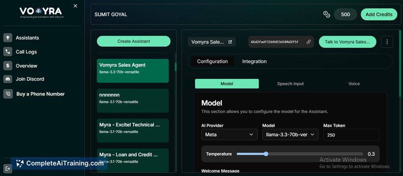 Vomyra AI – Voice AI Agent, screenshot 4