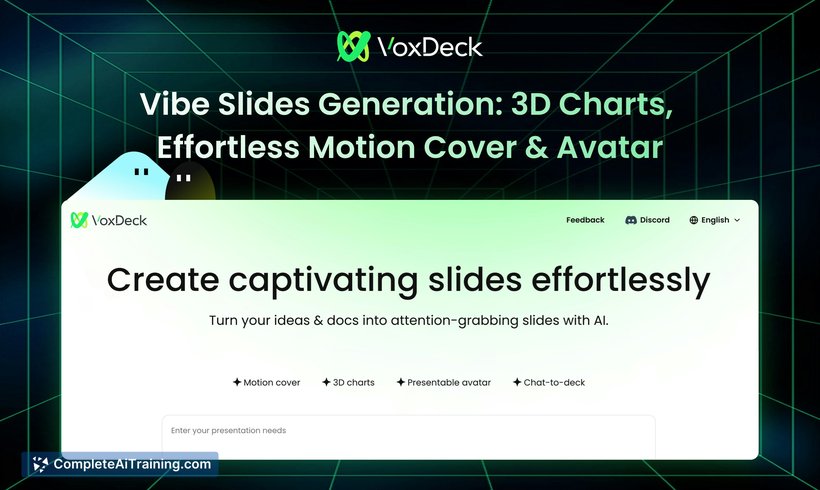 VoxDeck, screenshot 4