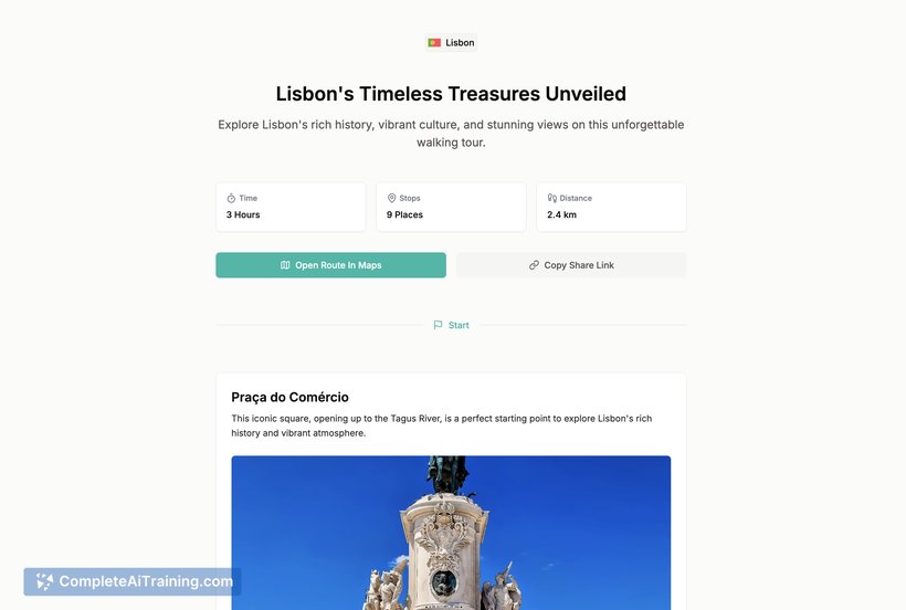 WalkSmart.AI, screenshot 2