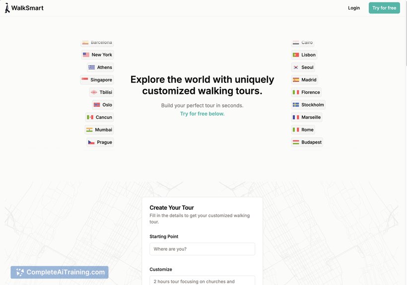 WalkSmart.AI, screenshot 3