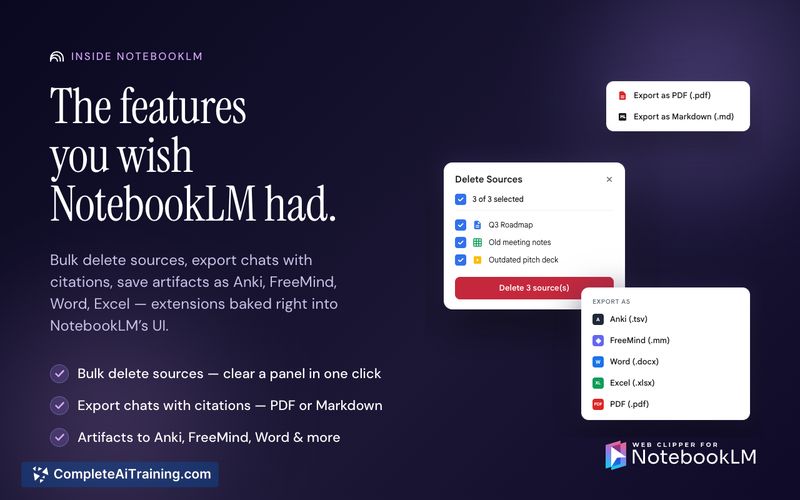 Web Clipper for NotebookLM