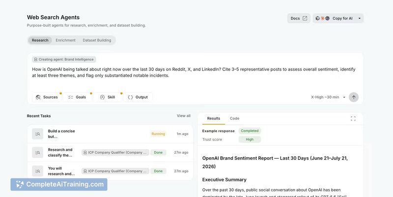 Web Search Agents by Nimble