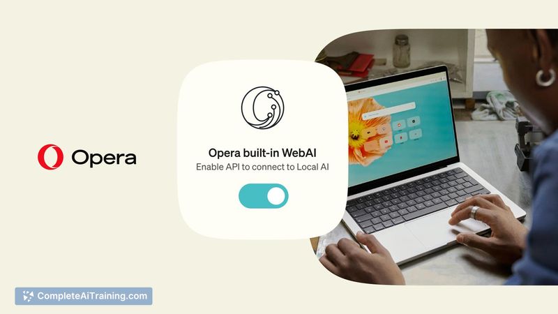 WebAI by Opera, screenshot 2