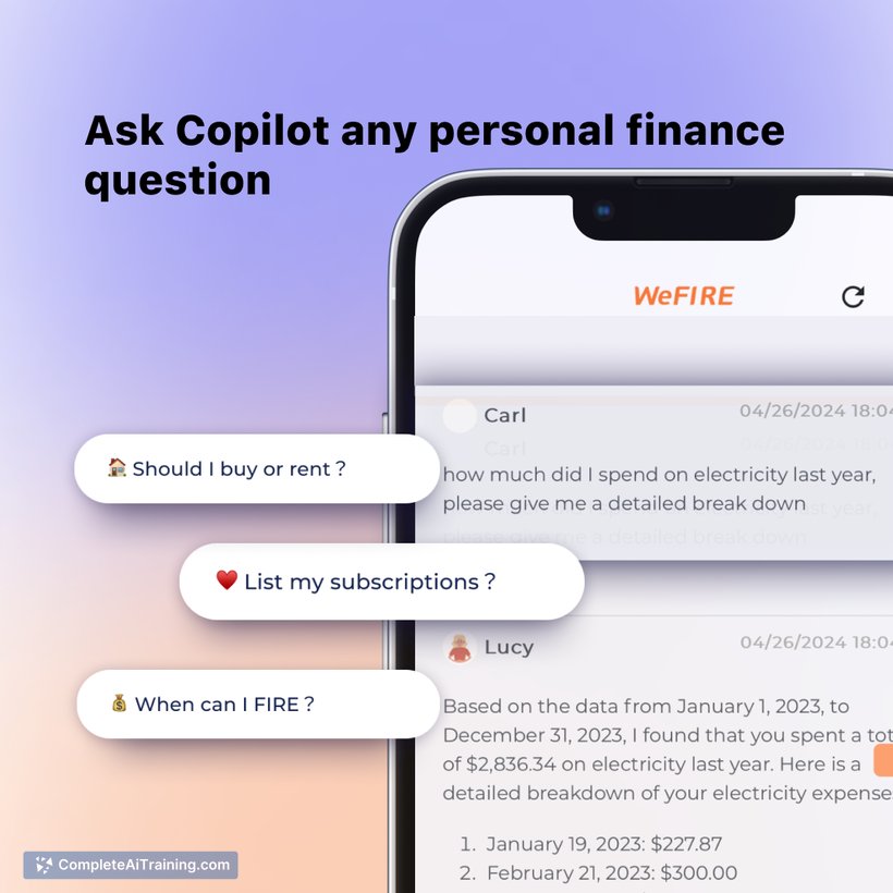 WeFIRE, screenshot 2
