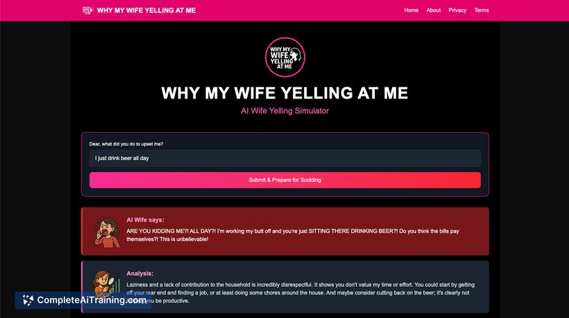 Why My Wife Yelling At Me, screenshot 3