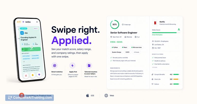 Wobo - AI Job Search, screenshot 4