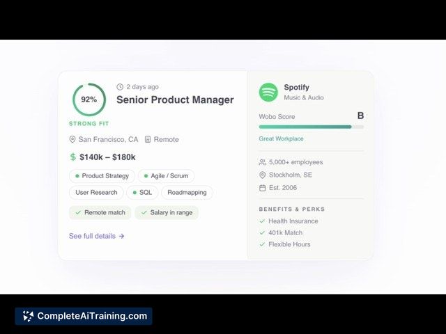 Wobo - AI Job Search, screenshot 5