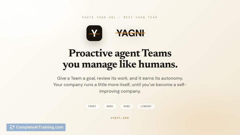 YAGNI, screenshot 6