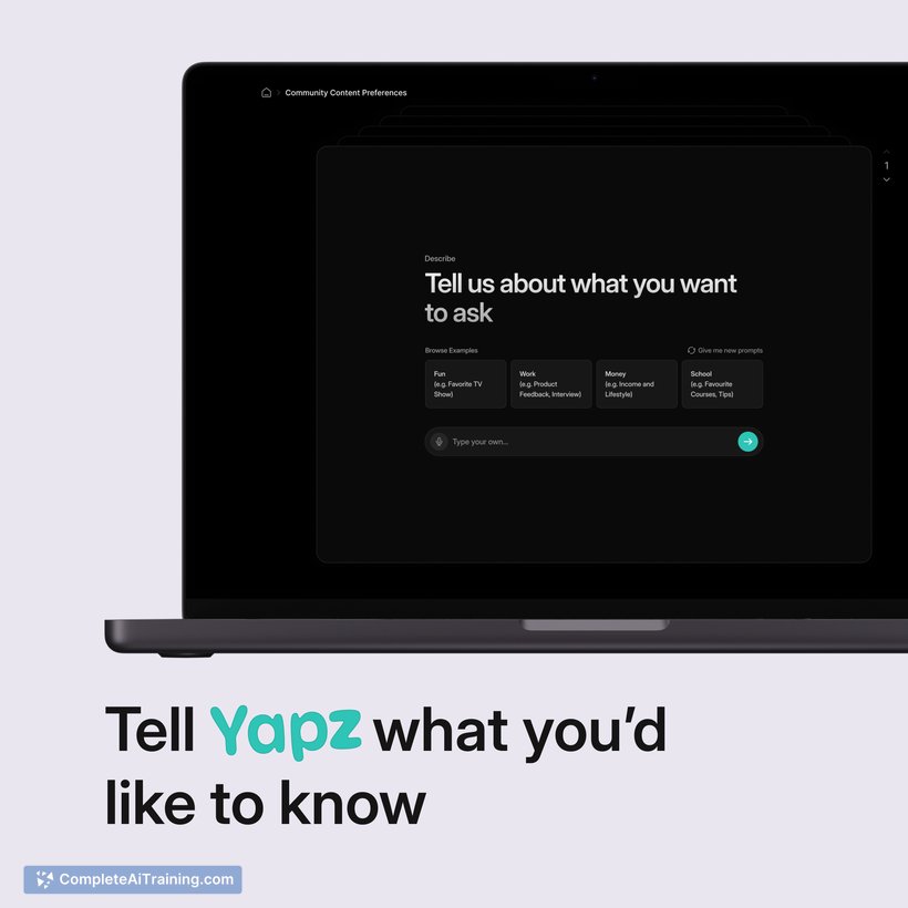 Yapz, screenshot 2