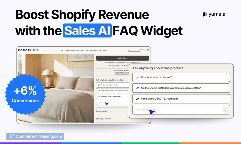 Yuma Sales AI, screenshot 2