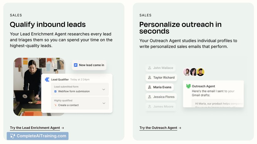 Zapier Agents, screenshot 2