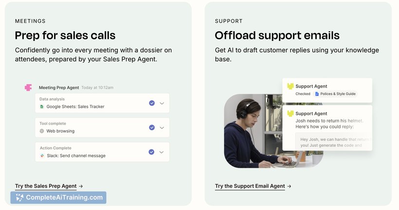 Zapier Agents, screenshot 4