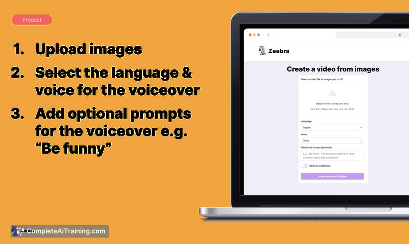 Zeebra: Images to Short Video