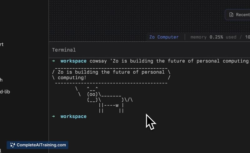 Zo Computer, screenshot 4