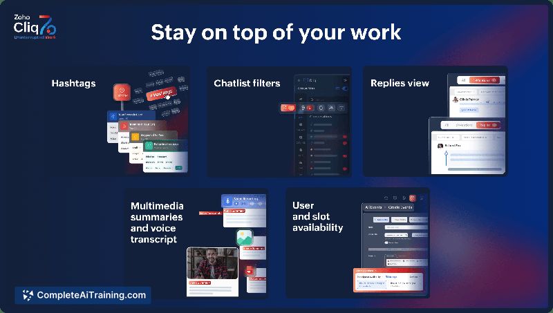 Zoho Cliq 7.0, screenshot 4
