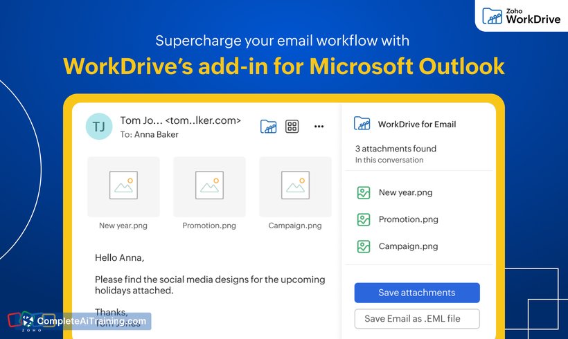 Zoho WorkDrive 5.0