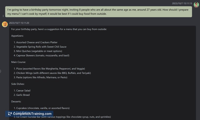 ZygoteAI, screenshot 2