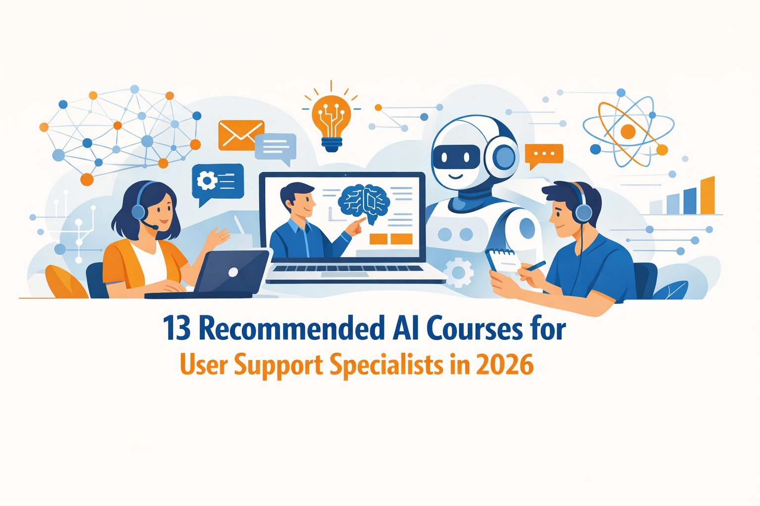 11 Essential AI Courses for User Support Specialists in 2026