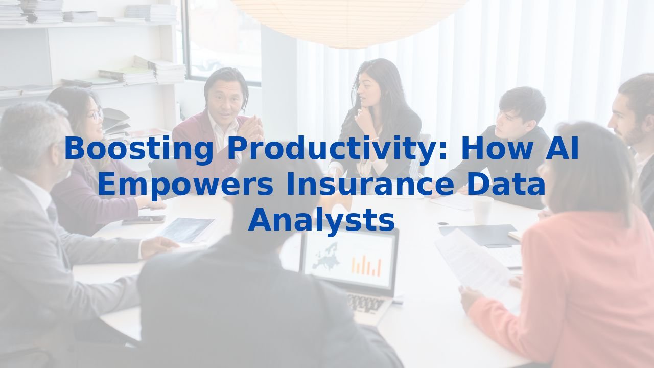 Boosting Productivity: How AI Empowers Insurance Data Analysts