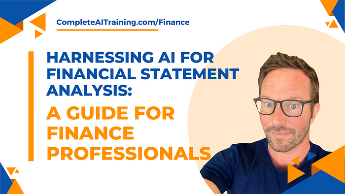 AI for Financial Statement Analysis: A Guide for Finance Professionals