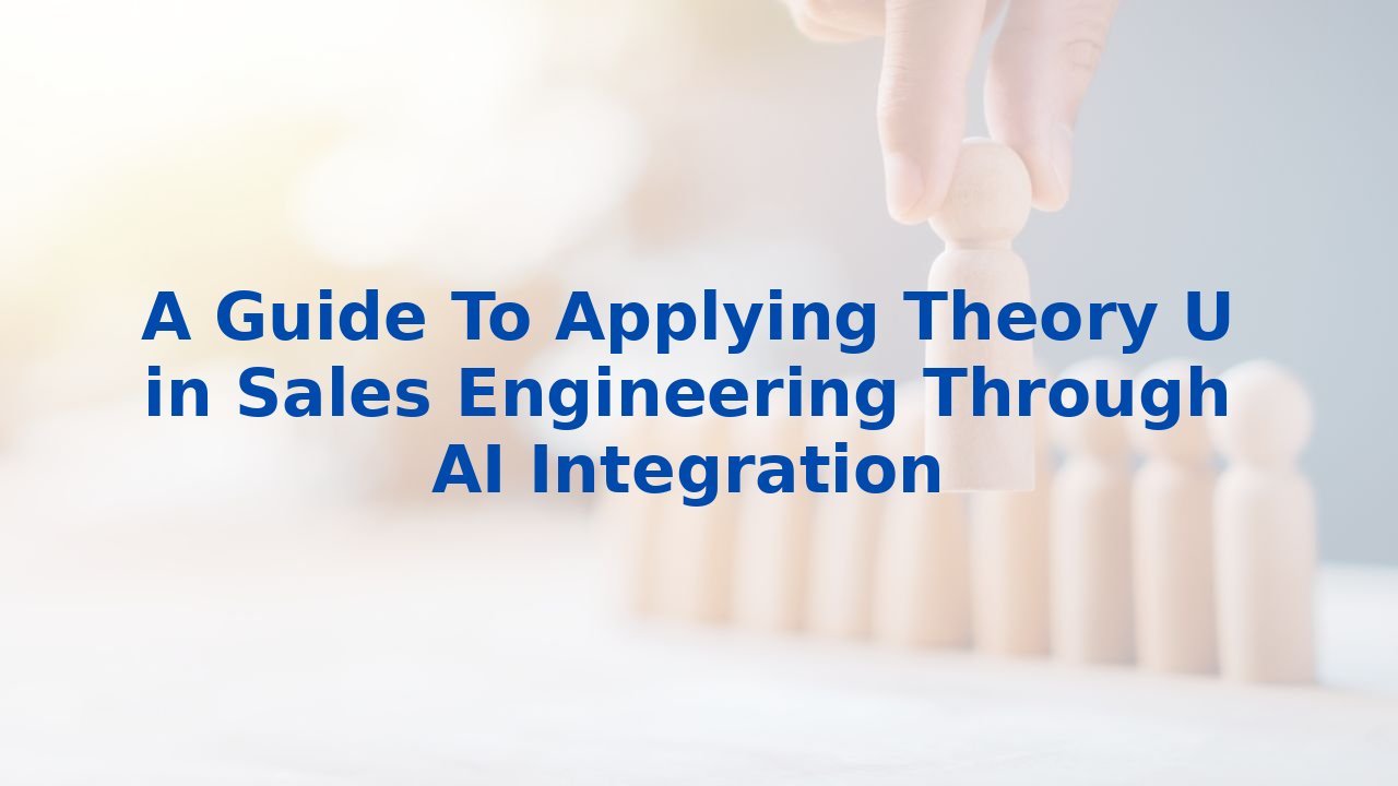 A Guide To Applying Theory U in Sales Engineering Through AI Integration