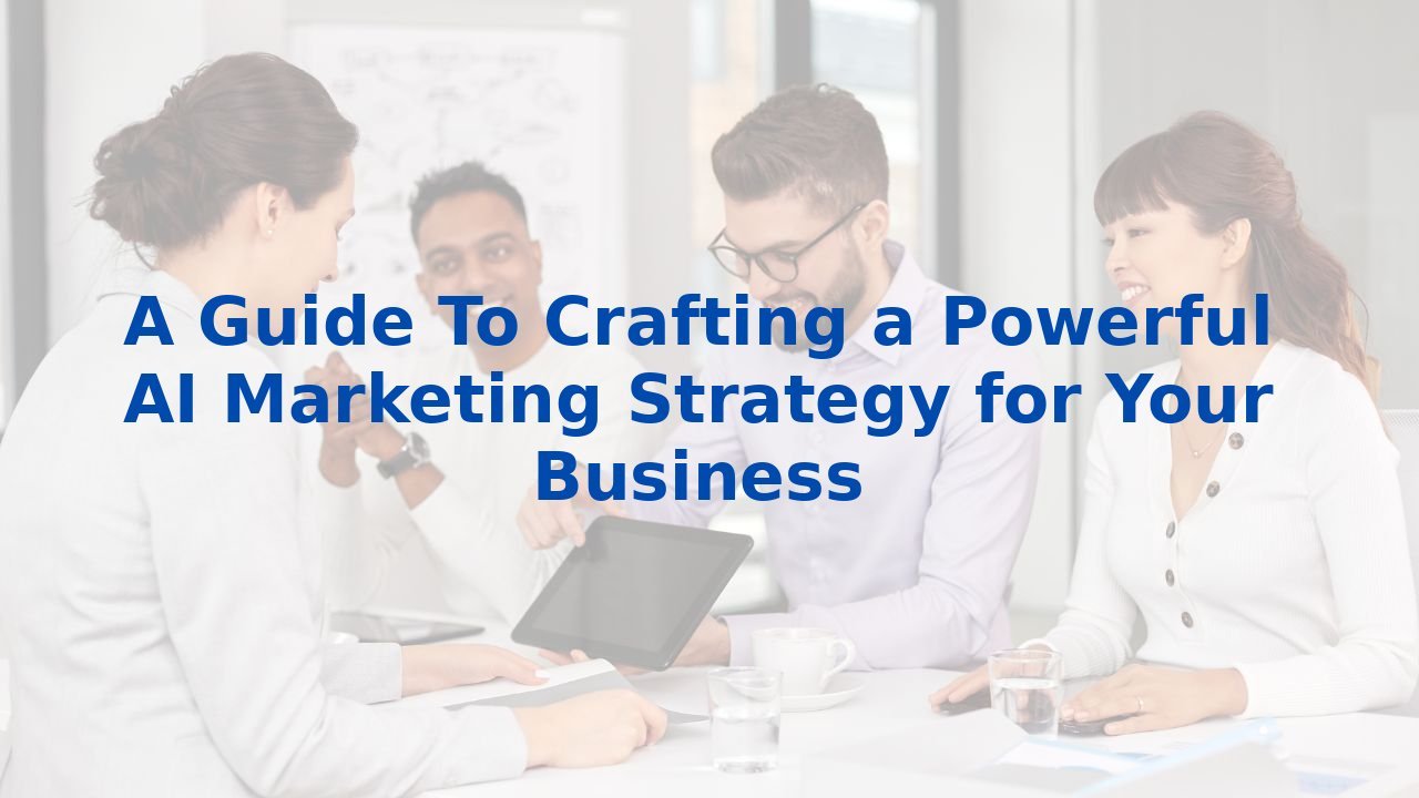 A Guide To Crafting a Powerful AI Marketing Strategy for Your Business