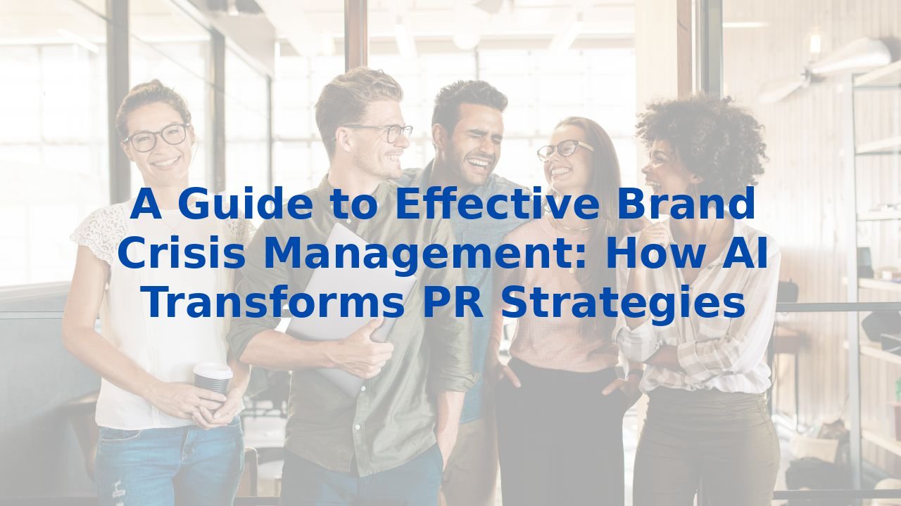 A Guide to Effective Brand Crisis Management: How AI Transforms PR Strategies