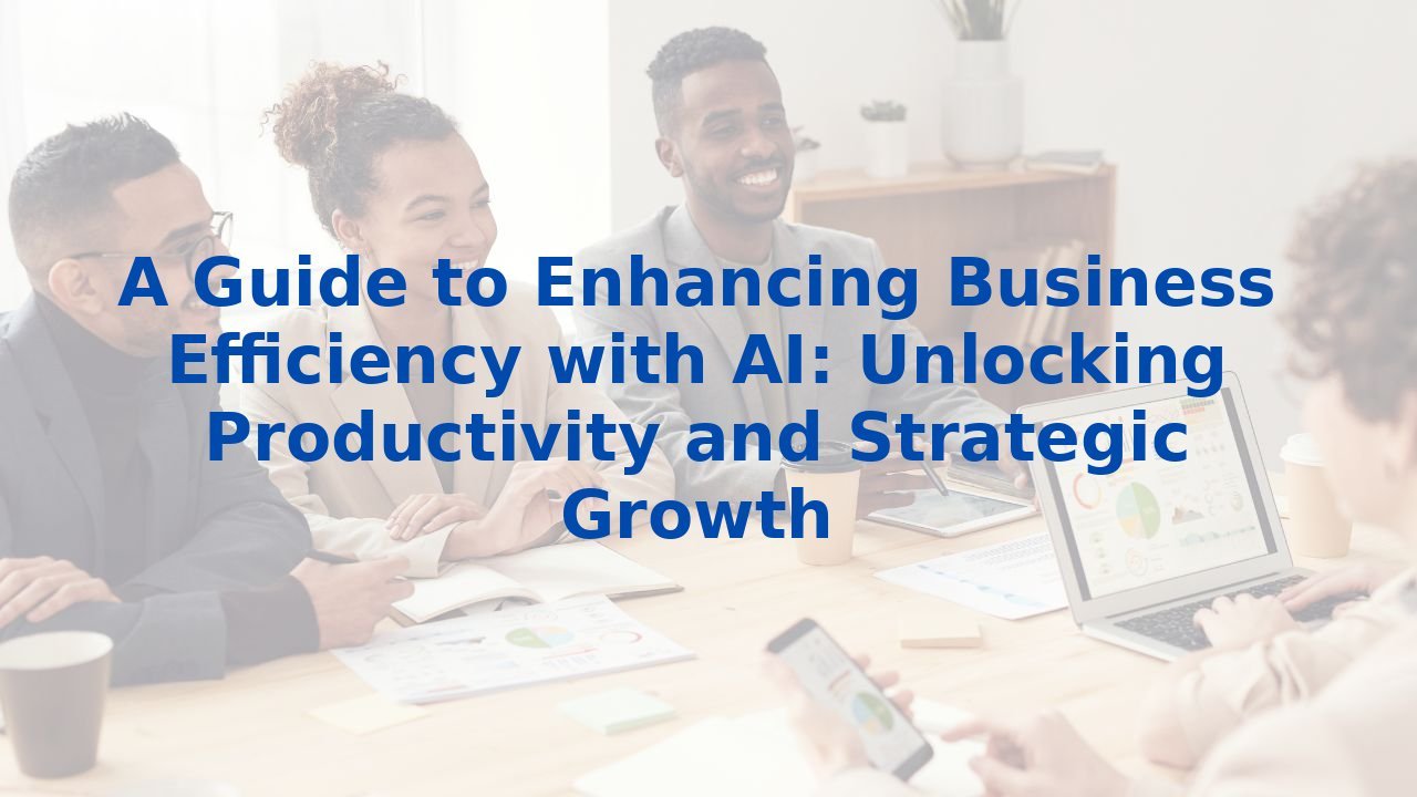 A Guide to Enhancing Business Efficiency with AI: Unlocking Productivity and Strategic Growth