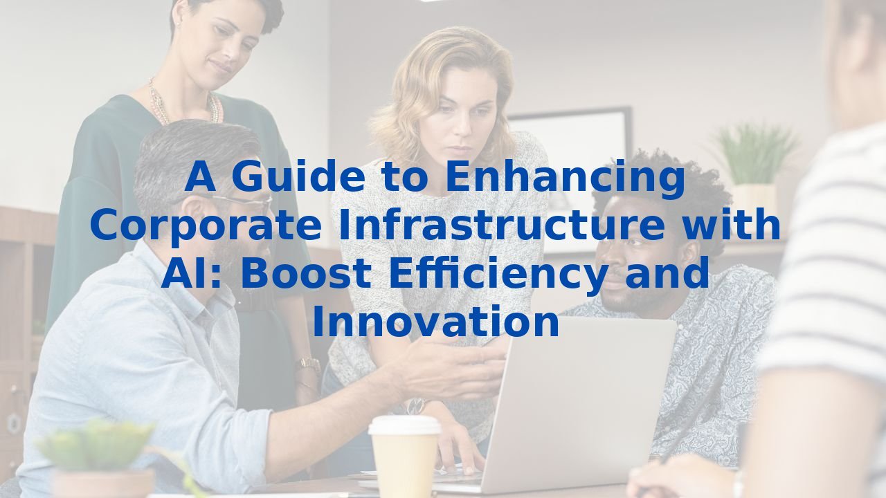 A Guide to Enhancing Corporate Infrastructure with AI: Boost Efficiency and Innovation