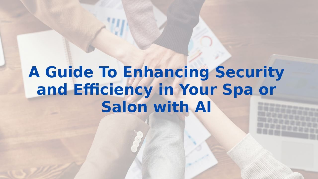 A Guide To Enhancing Security and Efficiency in Your Spa or Salon with AI