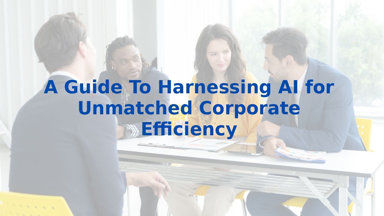 A Guide To Harnessing AI for Unmatched Corporate Efficiency