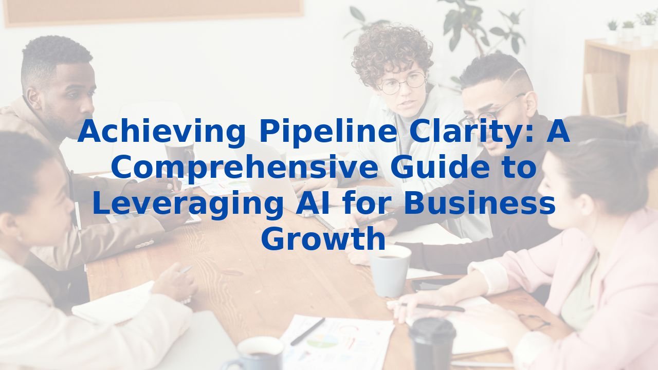 Achieving Pipeline Clarity: A Comprehensive Guide to Leveraging AI for Business Growth