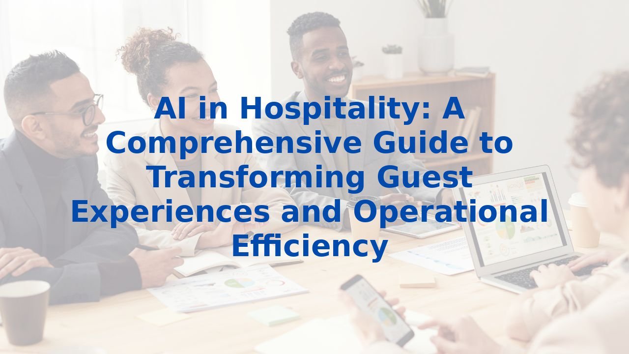 AI in Hospitality: A Comprehensive Guide to Transforming Guest Experiences and Operational Efficiency