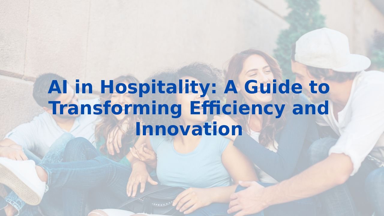 AI in Hospitality: A Guide to Transforming Efficiency and Innovation