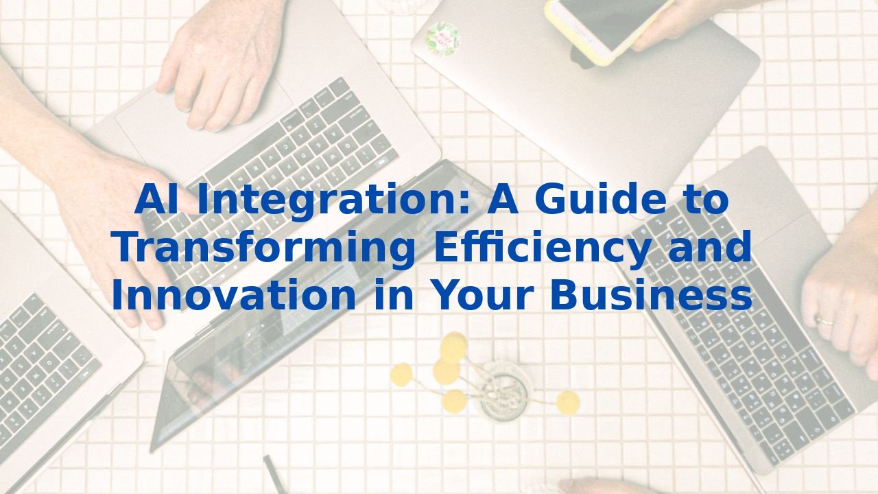 AI Integration: A Guide to Transforming Efficiency and Innovation in Your Business