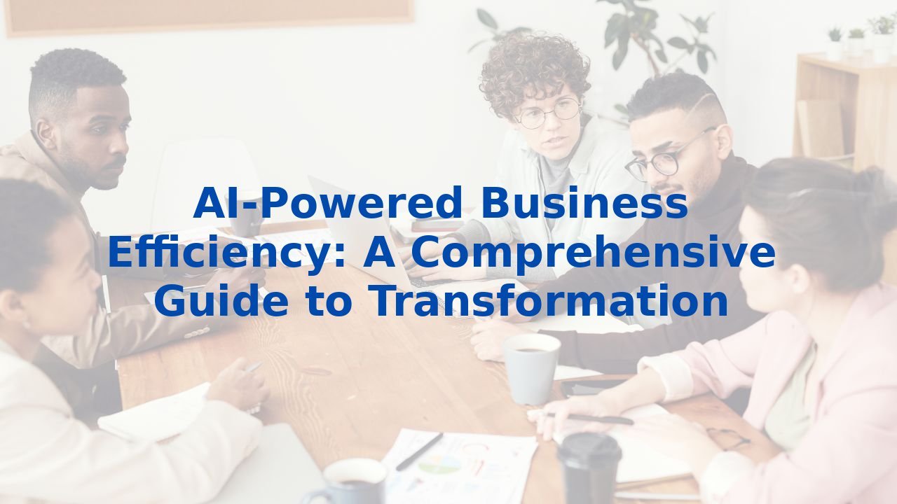 AI-Powered Business Efficiency: A Comprehensive Guide to Transformation