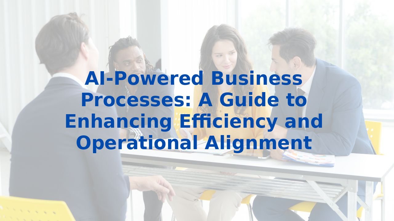 AI-Powered Business Processes: A Guide to Enhancing Efficiency and Operational Alignment