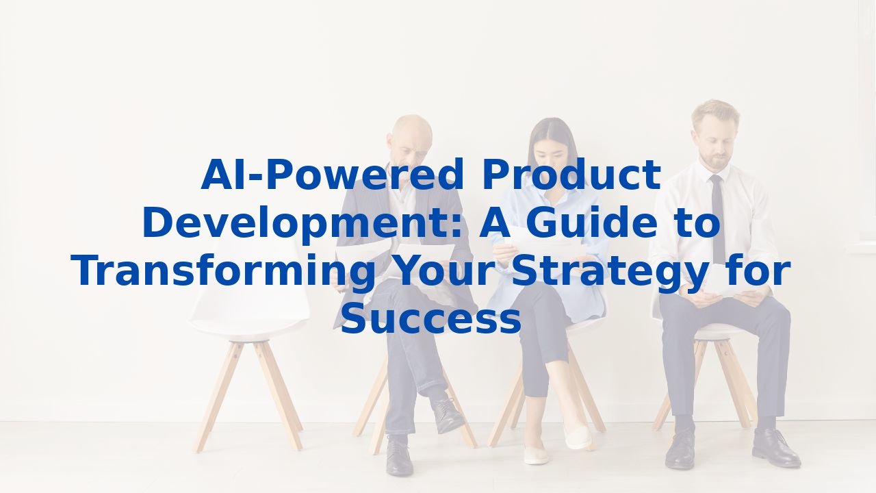 AI-Powered Product Development: A Guide to Transforming Your Strategy for Success