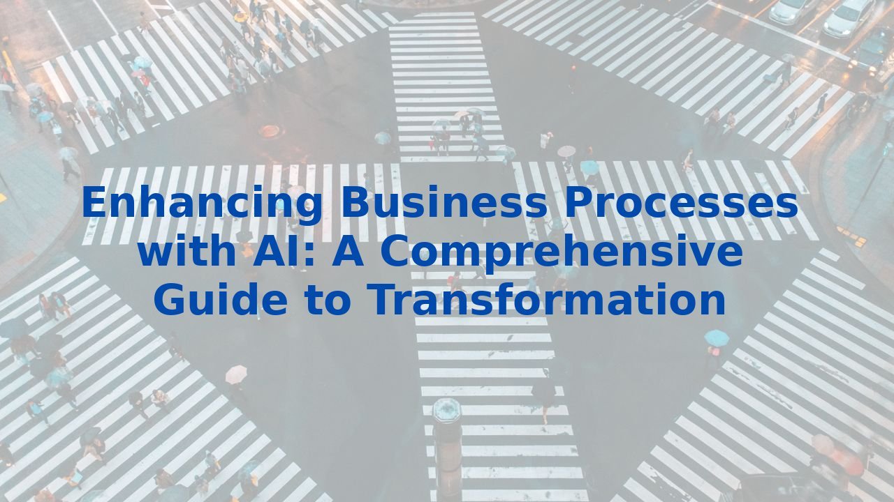 Enhancing Business Processes with AI: A Comprehensive Guide to Transformation