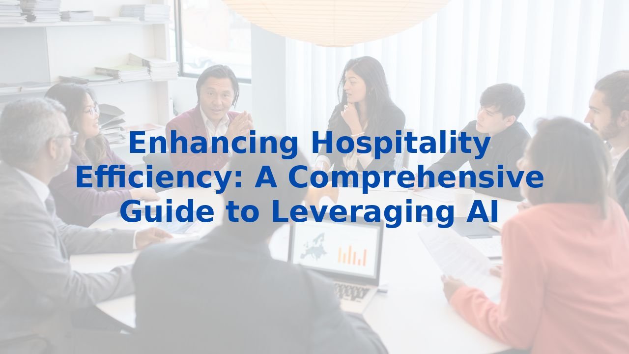 Enhancing Hospitality Efficiency: A Comprehensive Guide to Leveraging AI