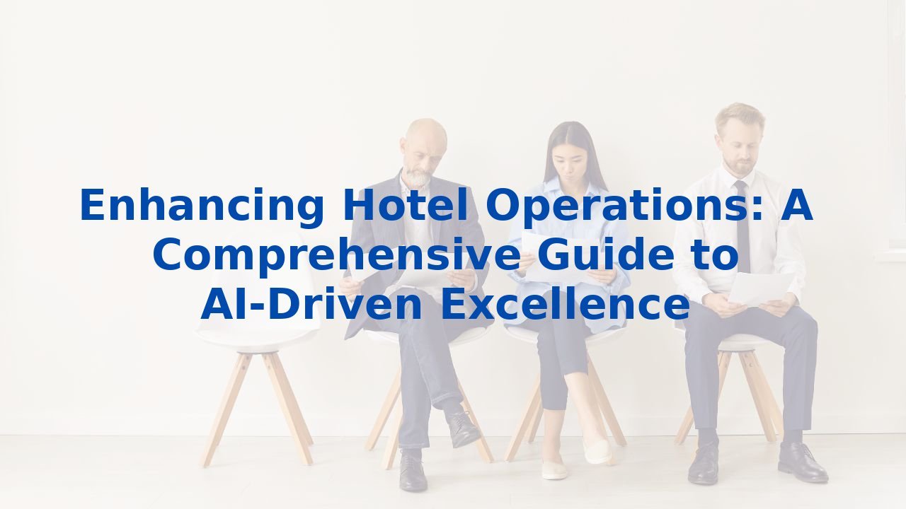 Enhancing Hotel Operations: A Comprehensive Guide to AI-Driven Excellence