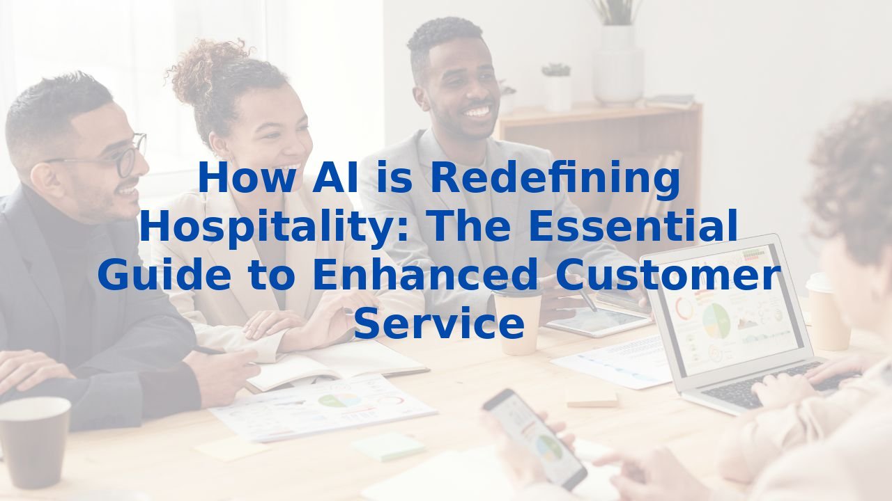 How AI is Redefining Hospitality: The Essential Guide to Enhanced Customer Service