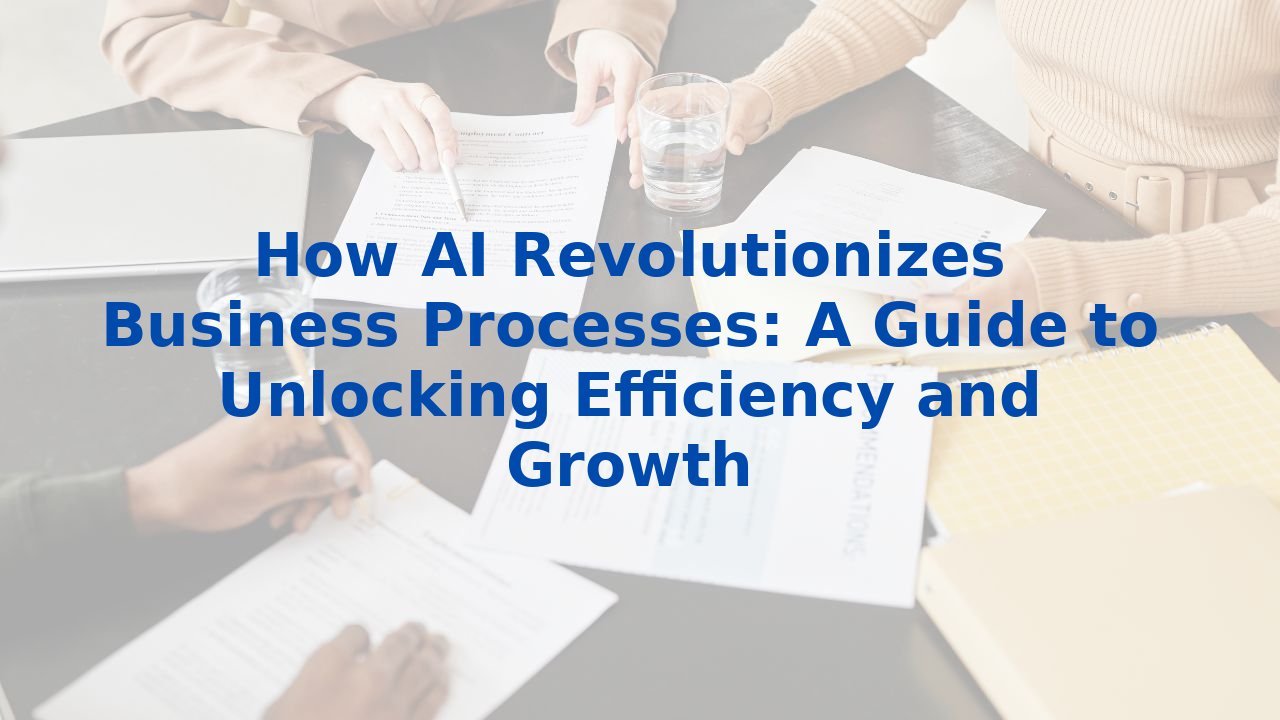 How AI Revolutionizes Business Processes: A Guide to Unlocking ...
