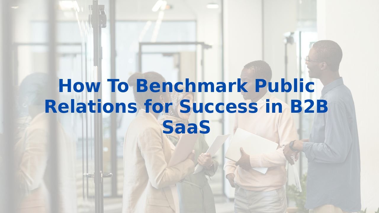 How To Benchmark Public Relations for Success in B2B SaaS