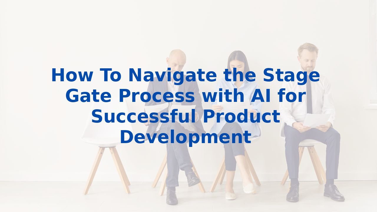 How To Navigate the Stage Gate Process with AI for Successful Product ...