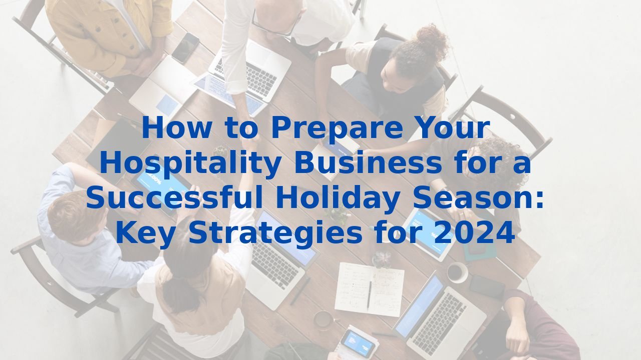 How to Prepare Your Hospitality Business for a Successful Holiday Season: Key Strategies for 2024