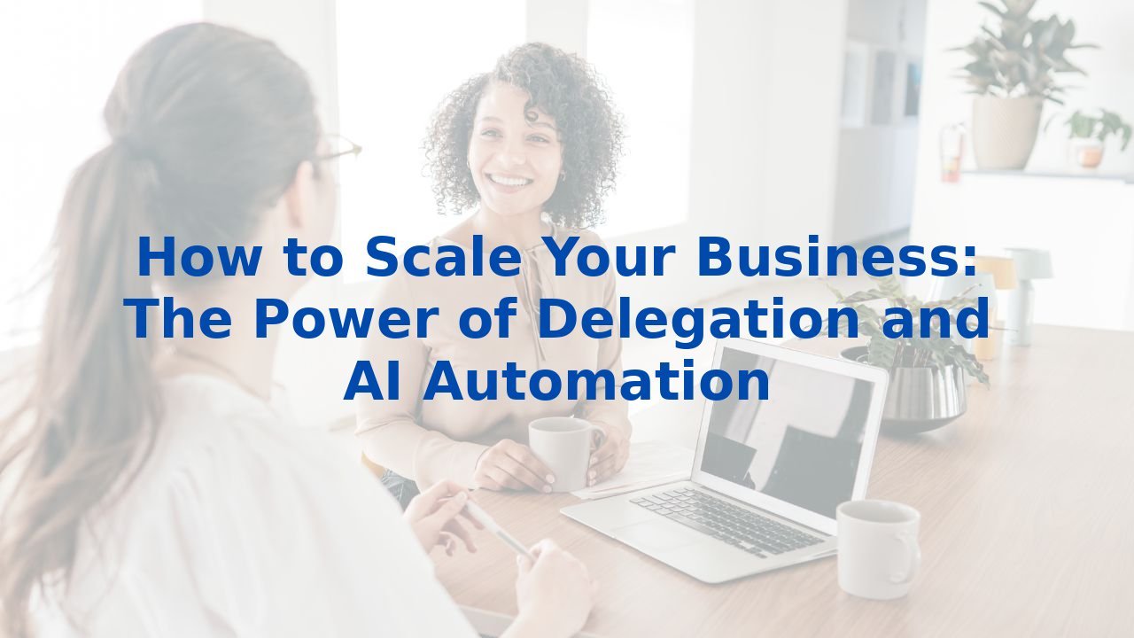 How to Scale Your Business: The Power of Delegation and AI Automation